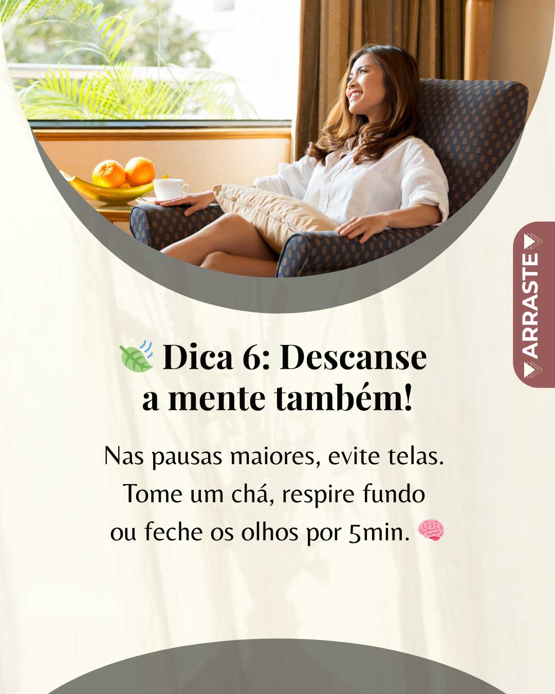 Pausas para Alimentação e Descanso Mental