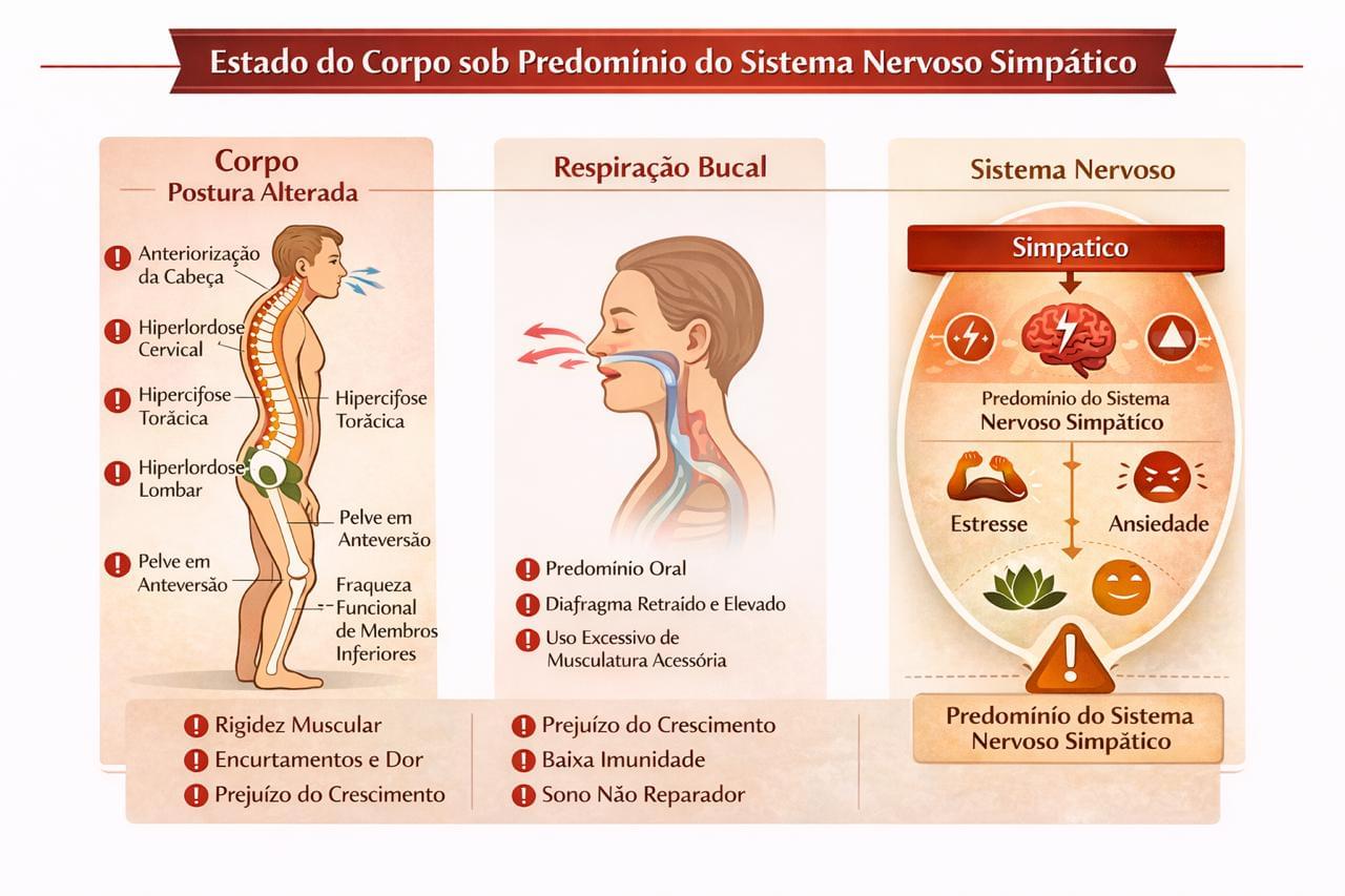 Consequências da Respiração Bucal